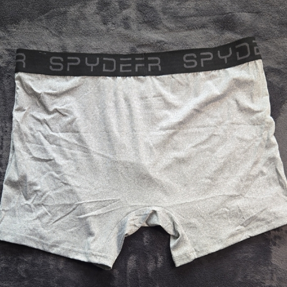 Spyder Gray Boxer Briefs Cotton Blend - Picture 4 of 4